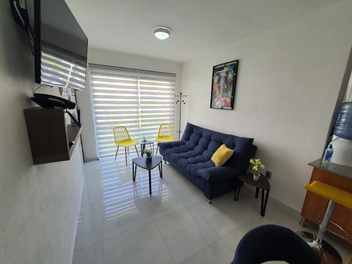 Departamento De Lujo En Manzanillo, Planta Baja Frente A La Alberca Apartment Bagian luar foto