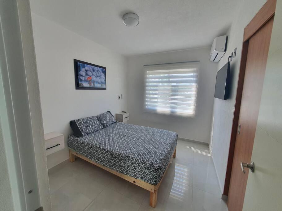 Departamento De Lujo En Manzanillo, Planta Baja Frente A La Alberca Apartment Bagian luar foto